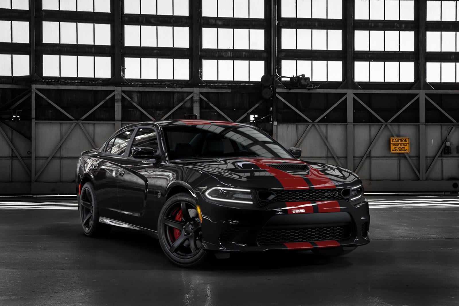 Illustration for article titled 2019 Charger Hellcat. Now with...stripes!