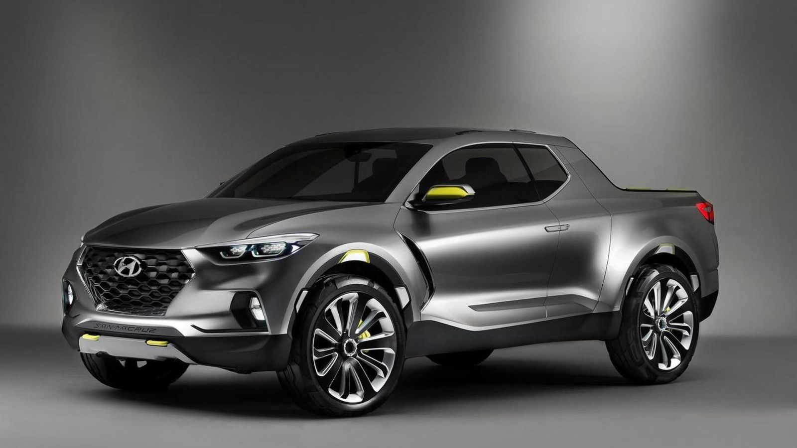 Illustration for article titled Hyundai says the Santa Cruz truck is coming in 2021