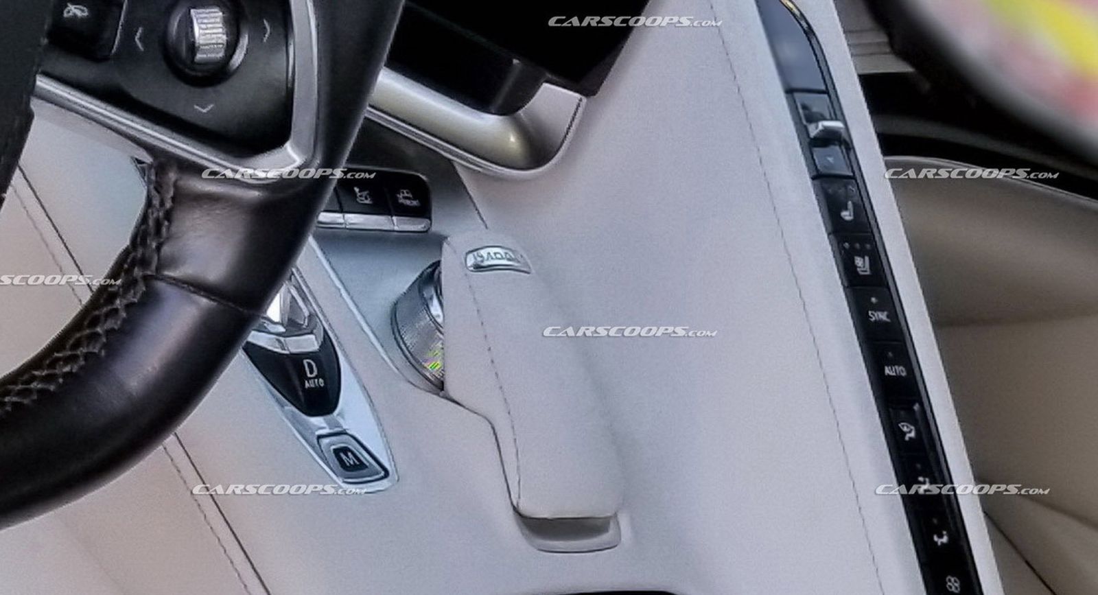 Illustration for article titled 2020 Corvette C8 interior first pics