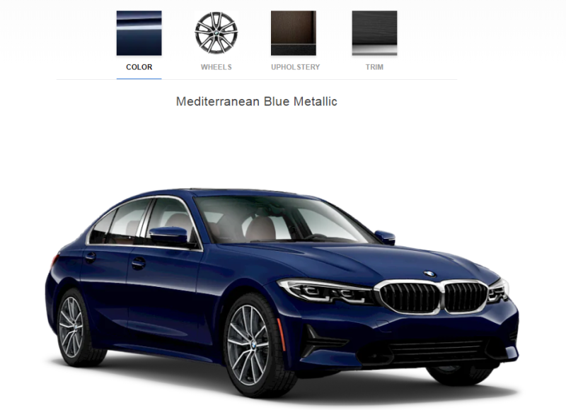 Illustration for article titled Bored, went to the BMW configurator to build the new G20 3 series
