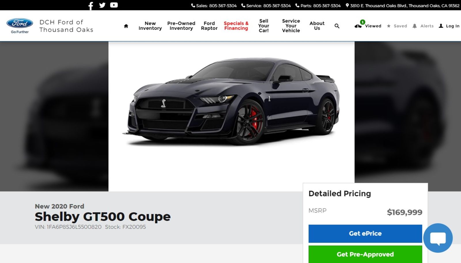 Illustration for article titled Its begun. Local Ford dealer has $96k markup on a GT500