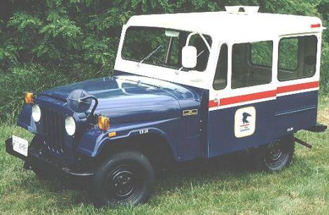 U.S. Postal Jeep