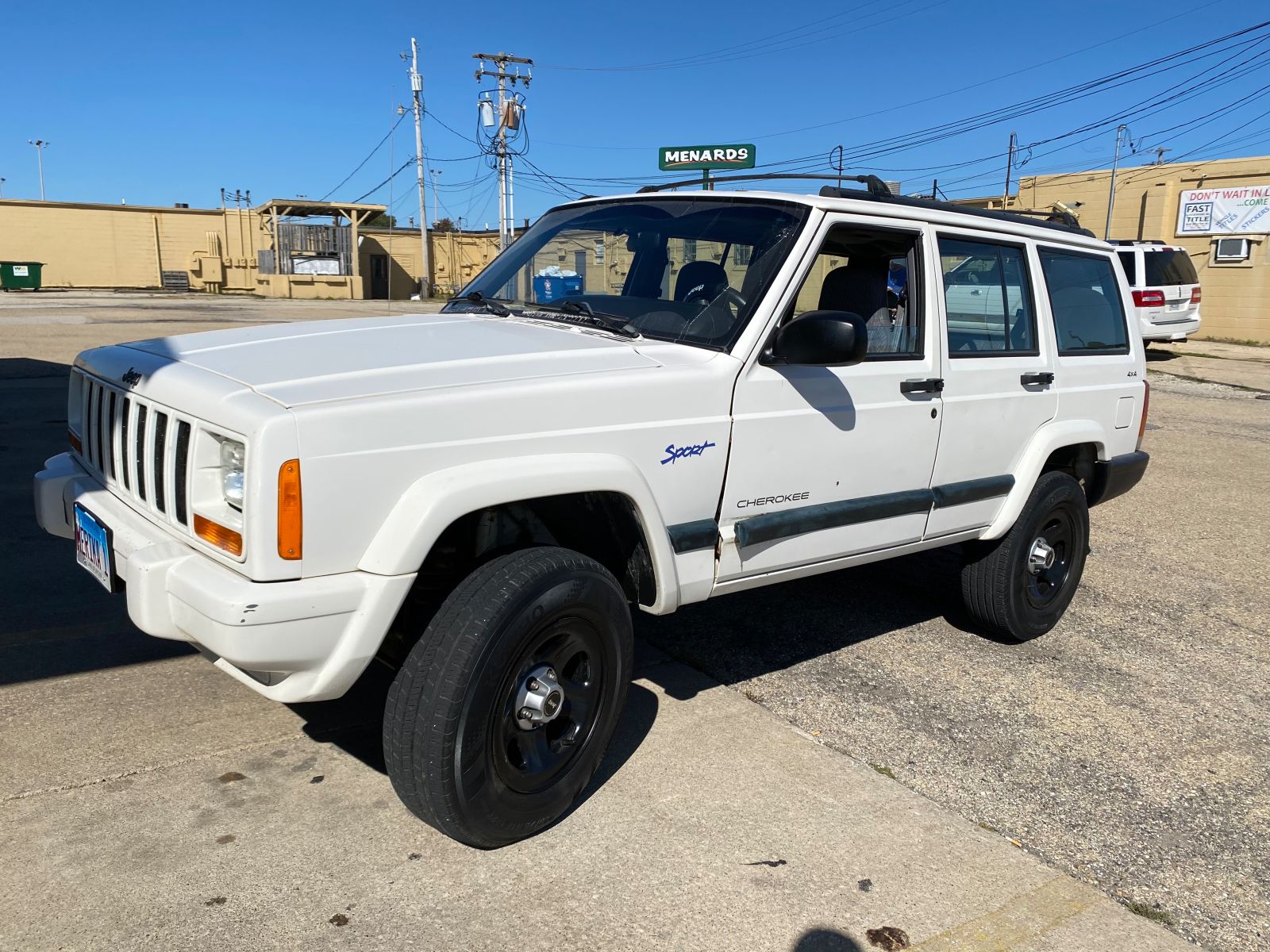 This may or may not be a buffer image designed to avoid spoilers. The Jeep XJ my friend Randy drove me 4.5 hours each way to not buy.