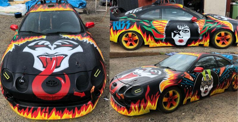 Illustration for article titled I did a search for KISS Car and I found THIS