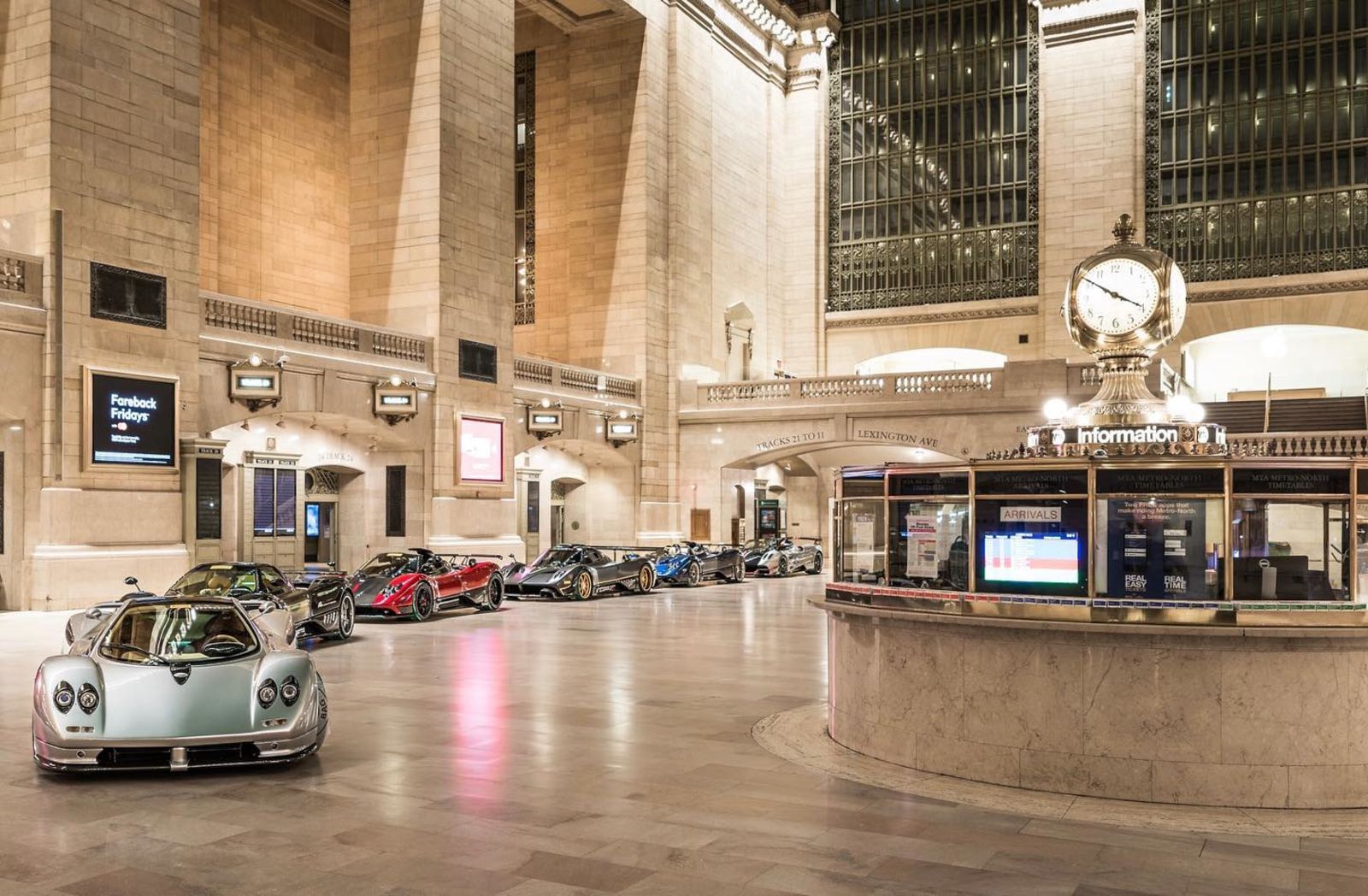 Illustration for article titled There’s $27M worth of Pagani on display in Grand Central!