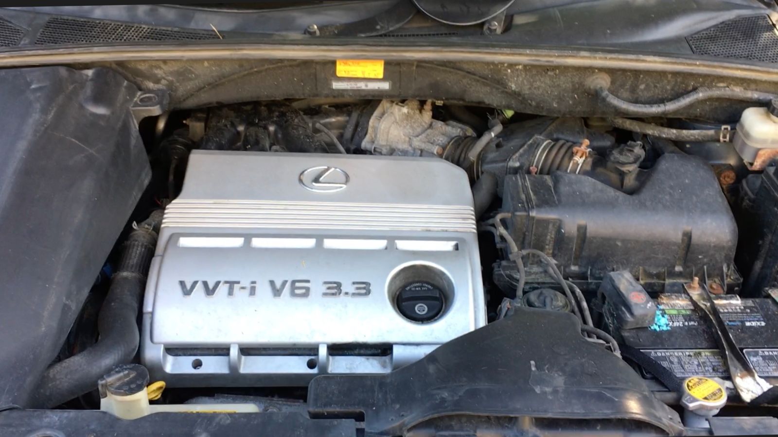 The 3.3 Liter V6 in the RX330.