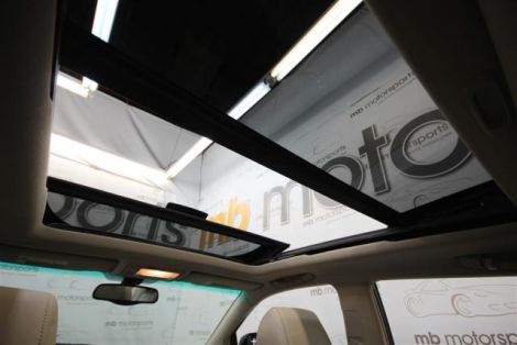 An interior view of the multi-panel moonroof.