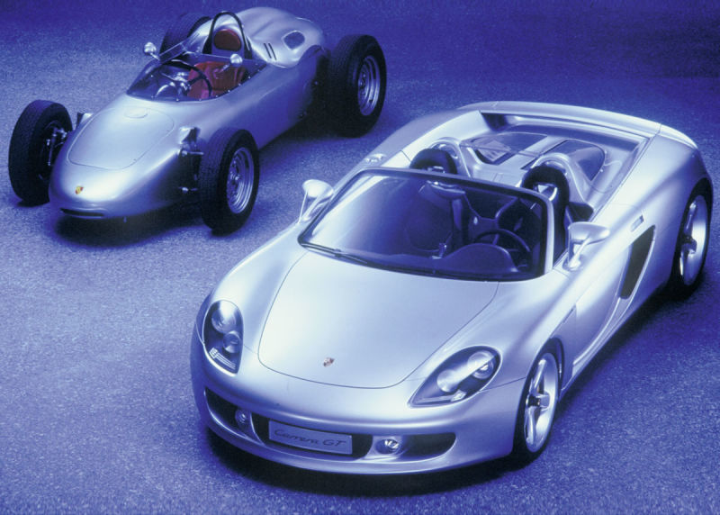 Illustration for article titled 718 with Carrera GT Concept