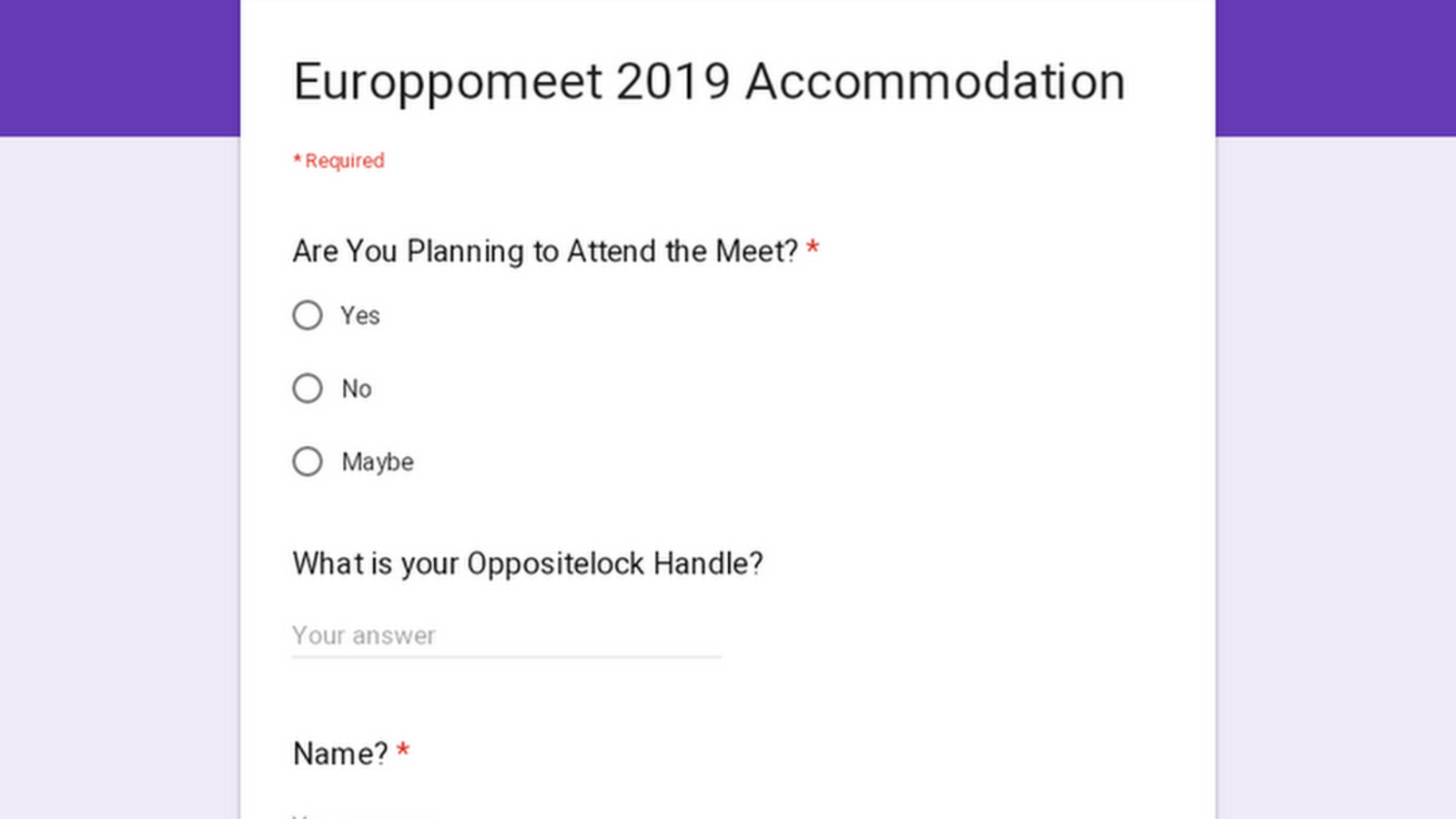 Illustration for article titled Europpomeet 2019 Accommodation