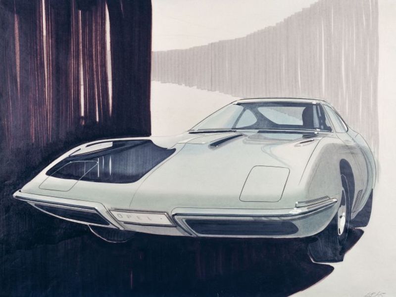 Illustration for article titled Erhard Schnell, designer of the Opel GT and Calibra has passed.