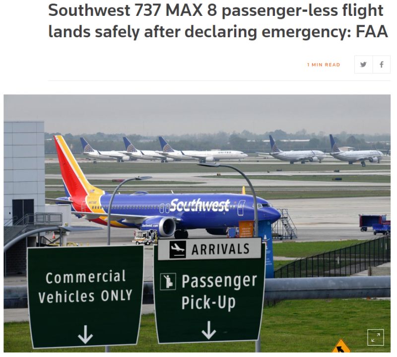 Illustration for article titled The 737 Max Saga Gets More Max