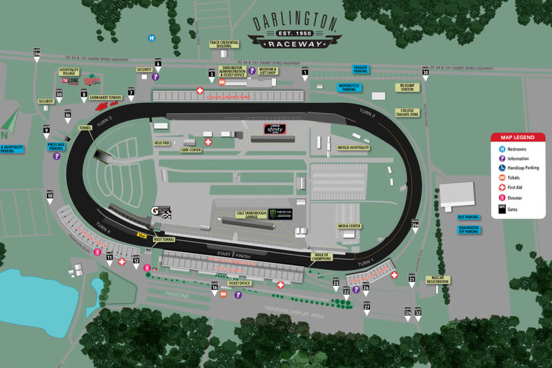Illustration for article titled NASCAR Returns at Darlington