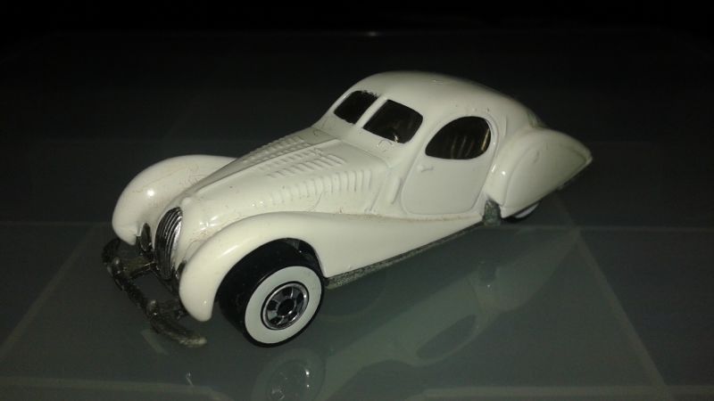 Last but not least, some class....Talbo Lago T150SS from Hot Wheels, complete with white walls! :P