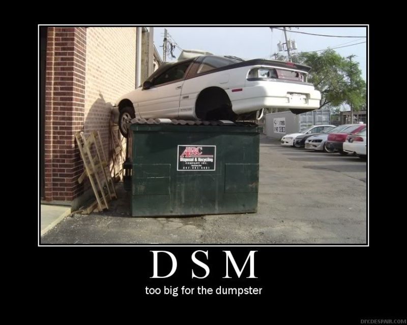 Not my DSM, although I did reenact this image unintentionally later...