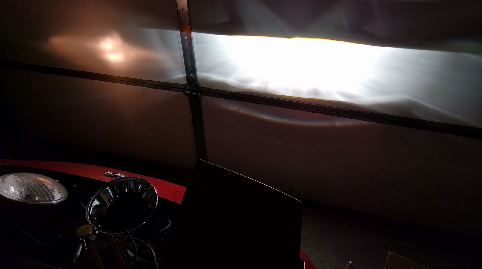 This is why sealed beams should be illegal