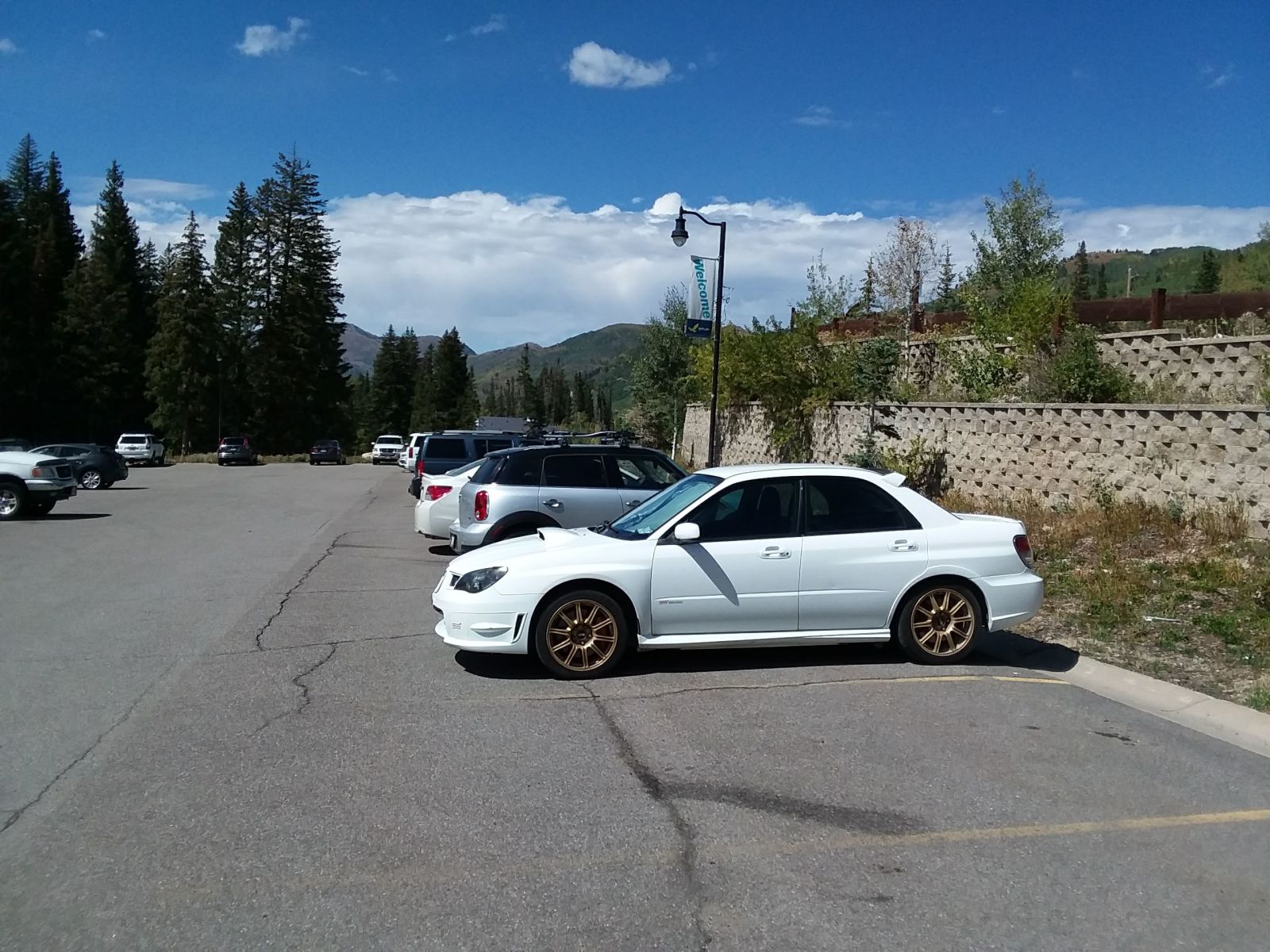 Made it back down to the car around 2pm, ready to head over to the campground and get a campsite. The STi performed beautifully all weekend and was super practical for all of my gear while still being supremely fun in the twisty parts. Plus with the AC on and some light music playing, I can drive comfortably forever.
