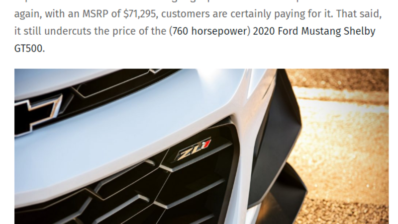 Illustration for article titled Horsepower numbers these days are unreal.