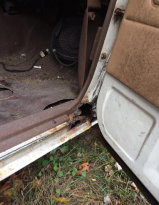 Rust on an old Toyota?!? Shocked! I am shocked! 