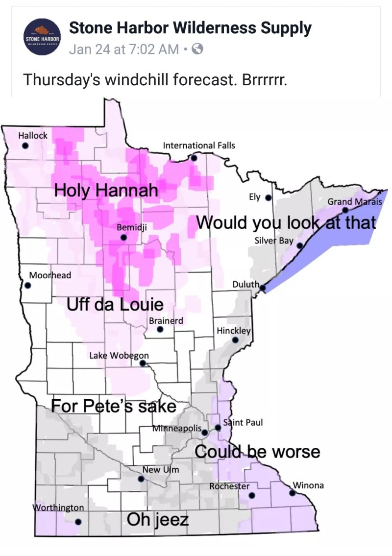 Illustration for article titled MN Weather Report
