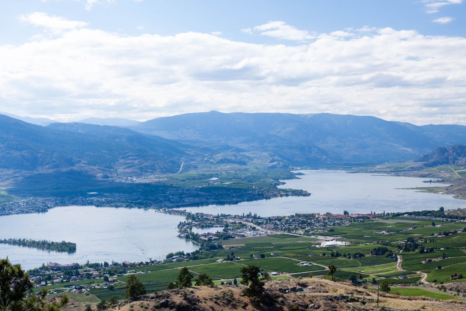 “Osoyoos” means “narrowing of the waters” in the local language