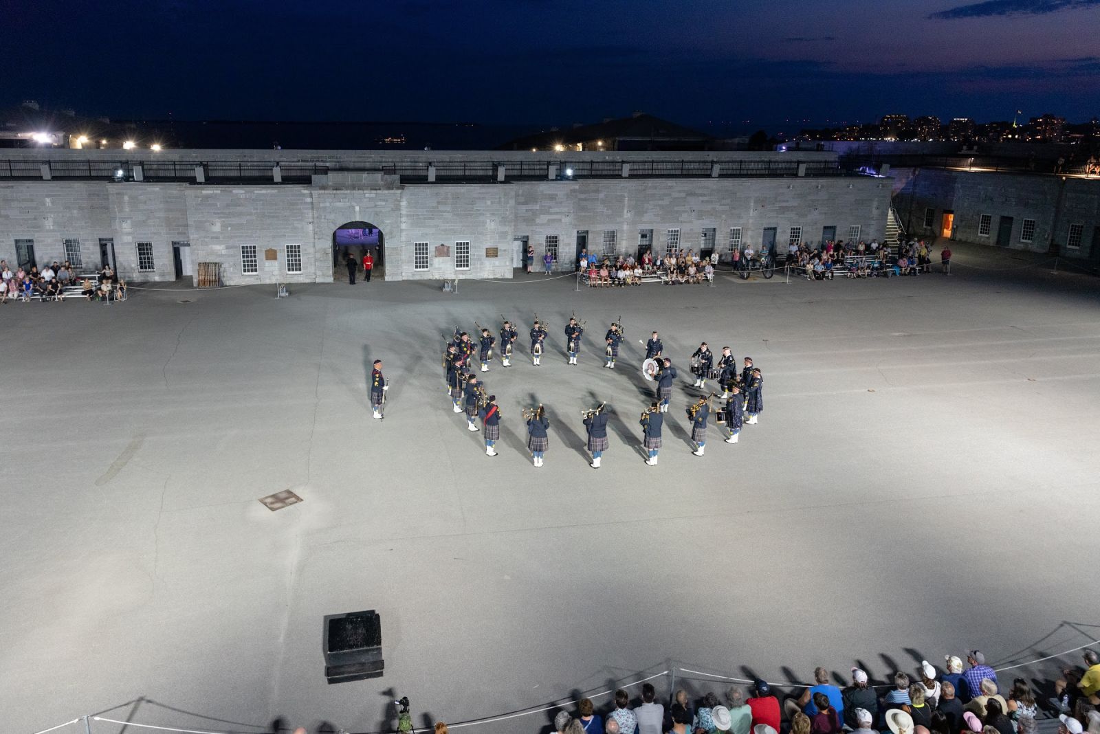 Illustration for article titled Select Pictures from the 2019 Fort Henry Tattoo
