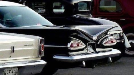 59 Chevy known to the internet as Suspicious Vampire Car.
