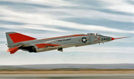 Prior to 1962, the McDonnell Douglas Phantom II was known to the US Navy and Marine Corps as the F4H, while the US Air Force called it the F-4. After 1962, all Phantoms designated F-4. (Author unknown)