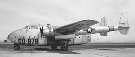 Fairchild C-82 Packet, the forerunner to the C-119 Flying Boxcar (Bill Larkins)