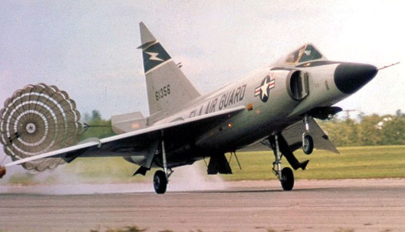 The Convair F-102 Delta Dagger, which formed the basis for the Sea Dart (US Air Force)