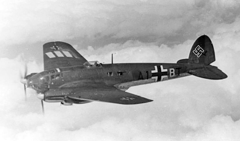 An He 111 of Kampfgeschwader 53, better known as the Condor Legion (Deutsches Bundesarchiv)