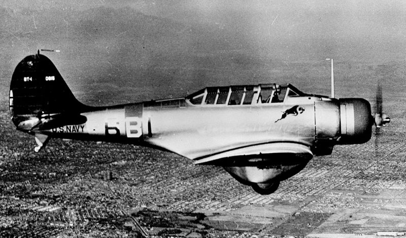 Northrop BT-1, which served as the basis for the SBD Dauntless (US Navy)