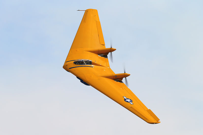 The restored Northrop N-9M in flight in 2013 (CindyN)