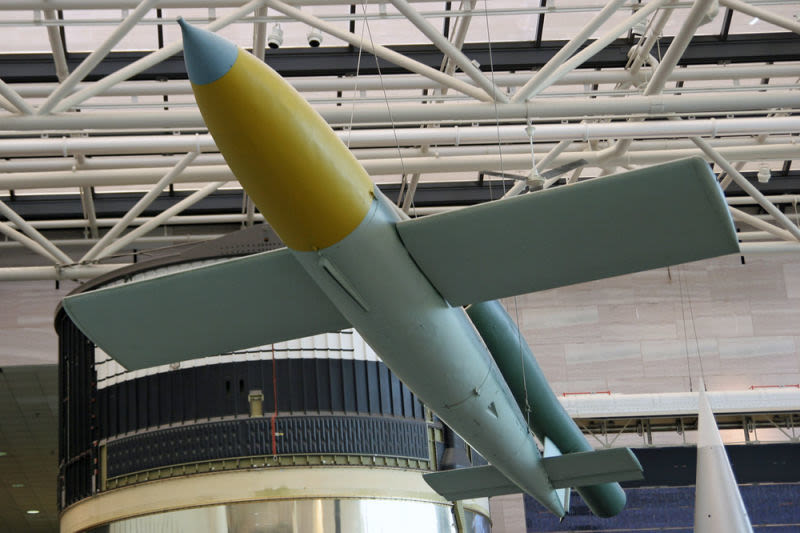 A restored V-1 Vergeltungswaffen at the National Air and Space Museum in Washington, DC (Tim Shaffer)