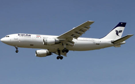 Iran Air Airbus A300, not the incident aircraft (Khashayar Talebzadeh)
