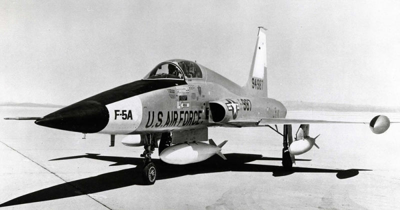 Northrop YF-5A pre-production prototype. (US Air Force)