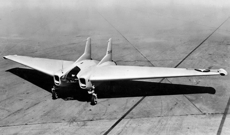 The radical Northrop XP-79B. (US Air Force)