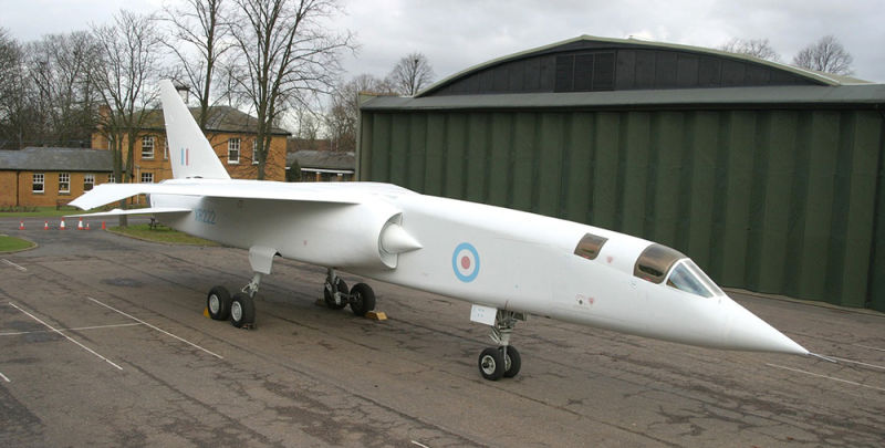 The uncompleted fourth BAC TSR-2 after restoration. (Mike Freer)