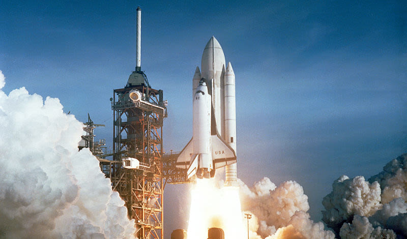 Columbia lifts off from Pad A, Launch Complex 39, at the Kennedy Space Center in Florida. (NASA)