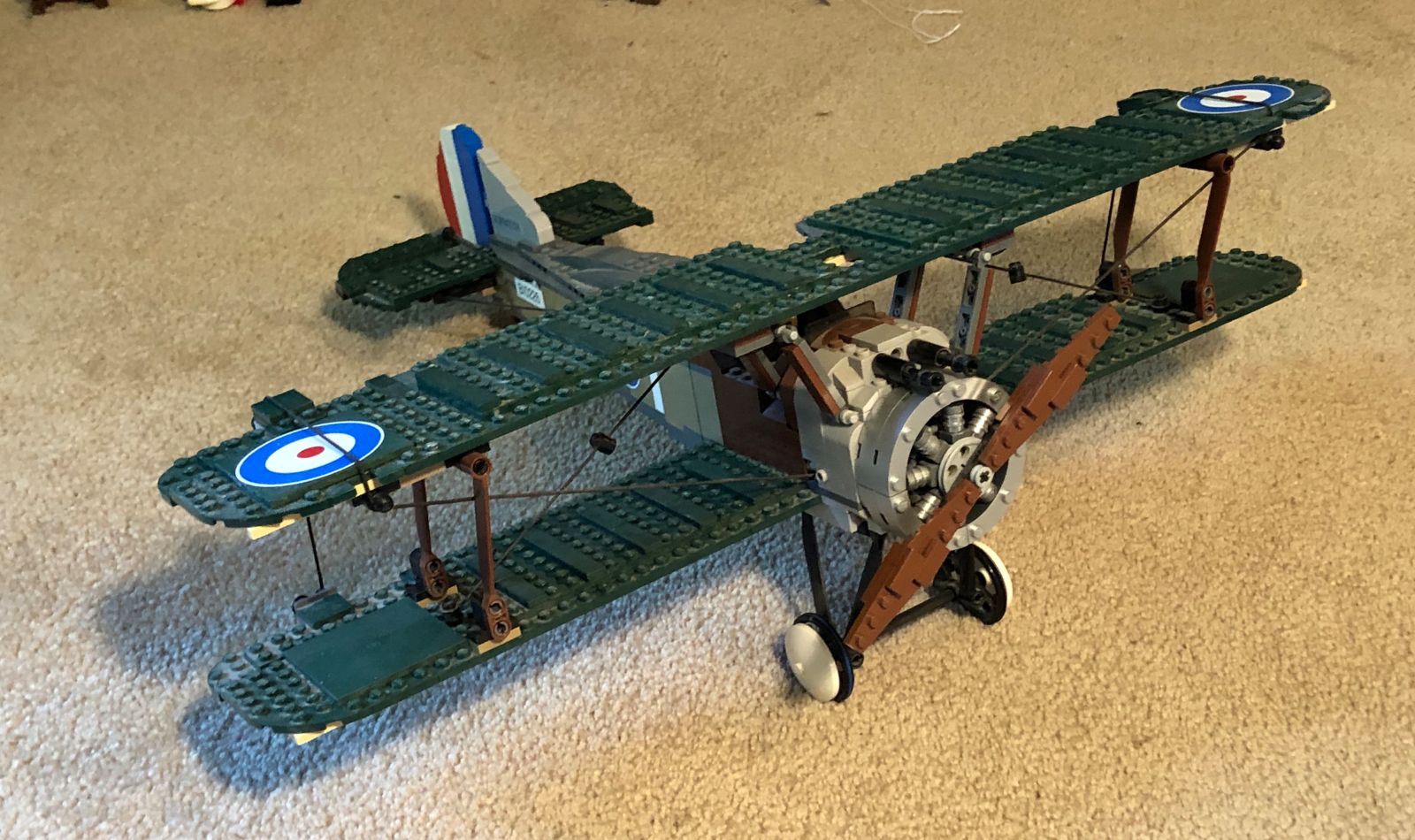 Illustration for article titled Lego Cargo Aircraft Restoration