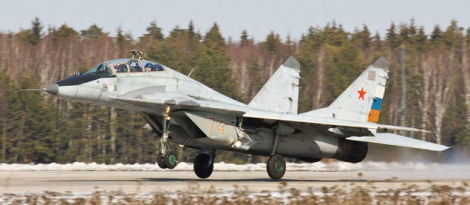 Two-seat MiG-29B 