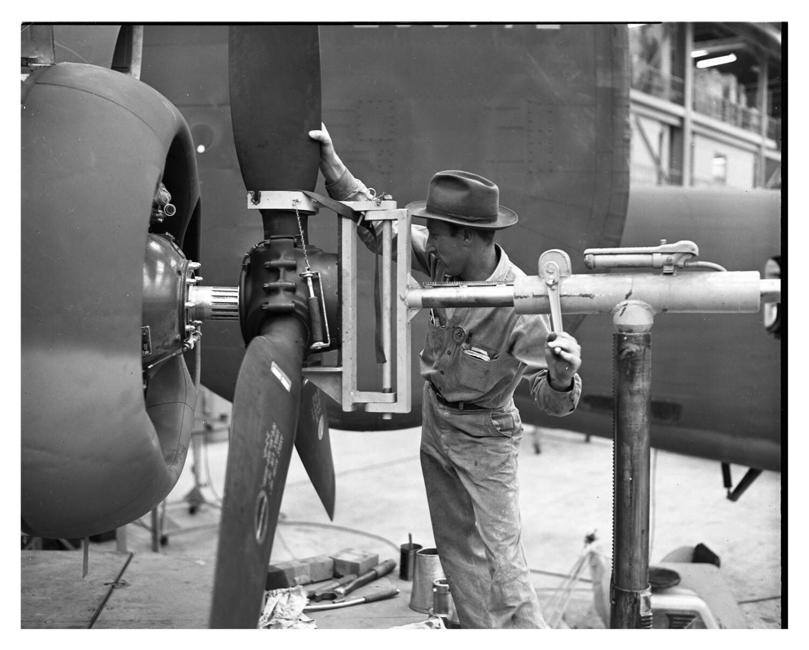 Mounting a propeller