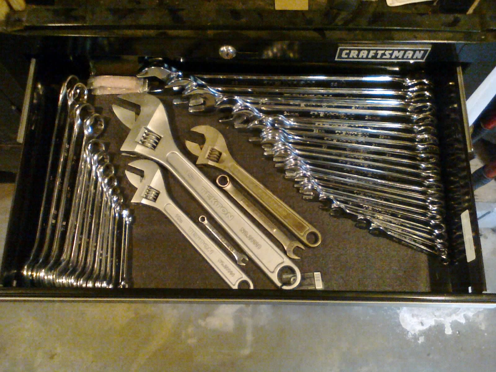 Illustration for article titled Im Driving Myself Crazy Designing a Wrench Organizer