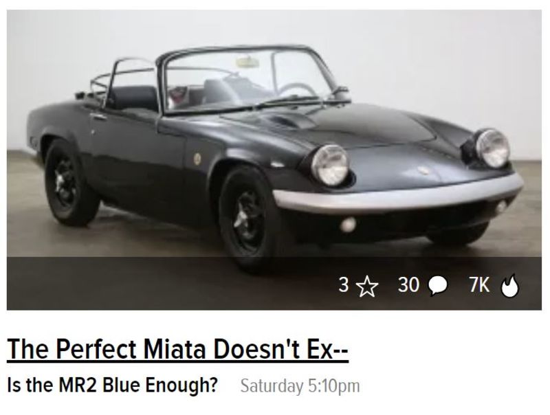 Illustration for article titled If I had a Dollar for Every View on My Miata Post...