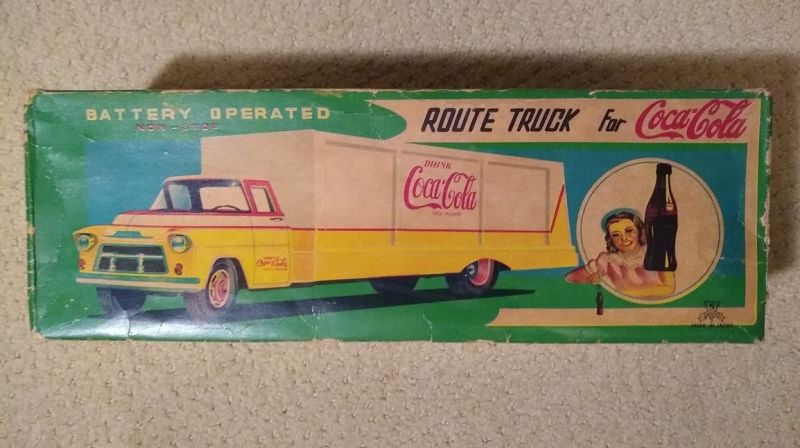 Illustration for article titled Coca Cola Route Truck Diecast Toy UPDATED