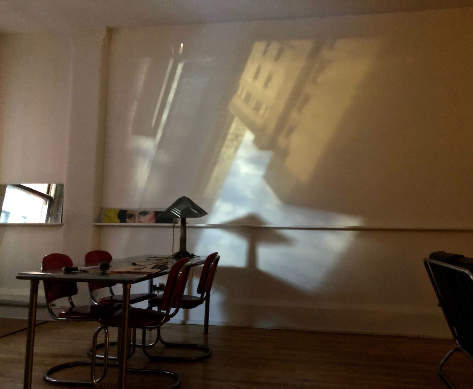 Camera obscura in Manhattan apartment